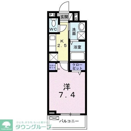 カーサ ステラ―トの物件間取画像